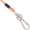 42106 WIRE COIL TOOL TETHER 2.3KG SWIVEL CARABINER 122CM(10/PACK) thumbnail-1