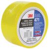 471 Adhesive Floor Marking Tape, Vinyl, Yellow, 50mm x 33m thumbnail-0
