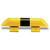 Collision Protection Bar, Circular, Steel, Yellow/Black, 400 x 76 x 86mm thumbnail-0
