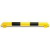 Collision Protection Bar, Circular, Steel, Yellow/Black, 1.2m x 76mm x 86mm thumbnail-0