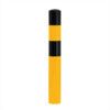 Bollard, Circular, Steel, Yellow/Black, 90mm x 1.6m thumbnail-0