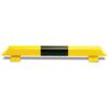Collision Protection Bar, Circular, Steel, Yellow/Black, 800 x 76 x 86mm thumbnail-0