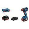 GDX 18V-200 Cordless Impact Wrench, 1/2in. Drive, 18V, Brushless, 200Nm Max. Torque, 2 x 5.0Ah Batteries thumbnail-0