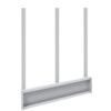 UPRIGHTS 3 SET FOR CUBIO FW BENCH WxDxH: 1466x154x1720mm GREY thumbnail-0
