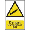 DANGER COMPRESSED GAS - PVC (200X300MM) thumbnail-0