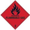 FLAMMABLE GAS CLASS 2 - SAV (100X100MM) thumbnail-0