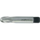Series 39 HSS-Co 2 Flute Threaded Shank Short Series Ball Nosed Slot Drills - Uncoated - Metric thumbnail-0