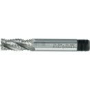 HSS-Co 8% Threaded Shank Coarse Pitch Roughing End Mills: Series 42, Regular - Uncoated thumbnail-0