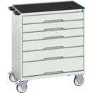Verso Mobile 6 Drawer Cabinets With Top Tray & Mat thumbnail-0