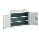 Cubio SMF-106 Cupboards With Perfo Doors & 2 Shelves thumbnail-0