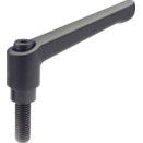 Adjustable Hand Levers GN 300 - Type SW (Threaded Stud) thumbnail-0