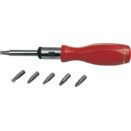 1/4in. Hex 6-in-1 Magnetic Screwdriver Bit Sets, 7 Pieces thumbnail-0