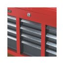 Topchest Drawer Tool Chests, Red and Grey thumbnail-2