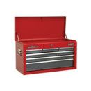 Topchest Drawer Tool Chests, Red and Grey thumbnail-4