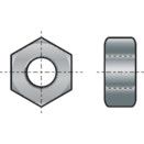 Hexagon Nuts, Metric - Steel - Grade 2H thumbnail-0