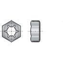 Self-Locking Counter Nuts, Metric - Spring Steel - BZP (Bright Zinc Plated) - PAL - DIN 7967 thumbnail-0