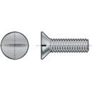Machine Screw, Metric - Nylon - Grade PA 6.6 - Slotted Countersunk Head - DIN 963  thumbnail-0