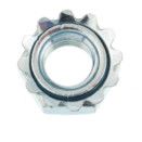 Lock Nuts, Metric - Steel - Captive Toothed Lock Washer thumbnail-0