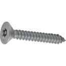 Security Self Tapping Screw, Inch - A2 Stainless, Torx Countersunk - DIN 7982-TX-PIN thumbnail-2