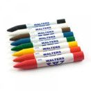 WRL Rubber Marking Crayons, 12 Pack Qty thumbnail-0