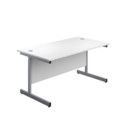 Single Upright Rectangular Desks thumbnail-4
