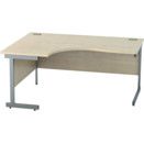 Satellite Office Furniture: Single Cantilever Crescent Workstations
 thumbnail-4