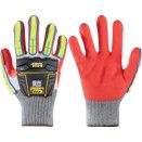 Medium Duty, Impact Resistant, Gloves, Hi Vis thumbnail-0
