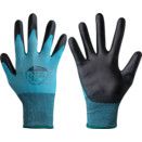 Dyflex® Air Cut Resistant Gloves, PU Coated, Blue/Black thumbnail-0