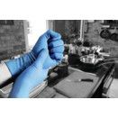 Disposable Gloves, Blue Nitrile (Pk-50) thumbnail-1