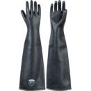 CAT III Chemprotec™ Black Natural Rubber Gloves, Unlined thumbnail-0