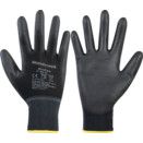 Workeasy PU-Coated Safety Gloves, Black thumbnail-0