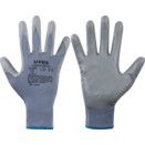 Unipur Mechanical Risk Gloves, PU Coated, Grey thumbnail-0