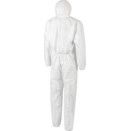 White, Hooded, Protective, Coveralls thumbnail-1
