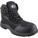 Caiman IGS Waterproof Hiker Safety Boots, Black thumbnail-0