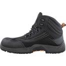 Caiman IGS Waterproof Hiker Safety Boots, Black thumbnail-1