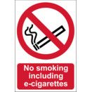 No Smoking Including E-Cigarettes Signs thumbnail-0