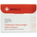 Dependaplast Traditional Heavyweight Fabric Plasters, Packs of 50 and 100 thumbnail-0