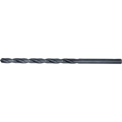 L100, Long Series Drill, 7mm, Long Series, Straight Shank, High Speed Steel, Steam Tempered