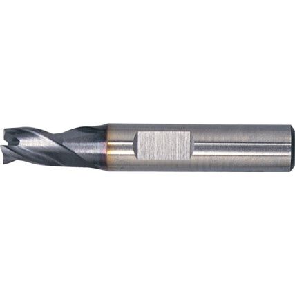 Throwaway Cutter, Short, 3mm, Cobalt High Speed Steel, TiCN, M35