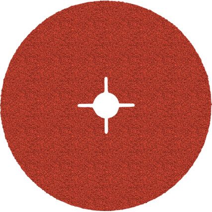 787C, Fibre Disc, 89733, 100 x 16mm, Star Shaped Hole, P60, Cubitron II Ceramic