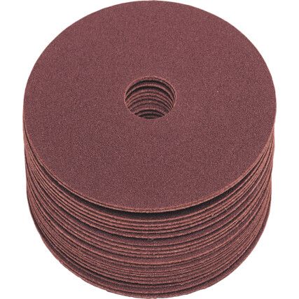 178 x 22mm General Purpose Aluminium Oxide Fibre Discs P100