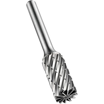 P703 6.0x6.0mm CARBIDE CYLINDER BURR WITHOUT END CUT FOR STEEL