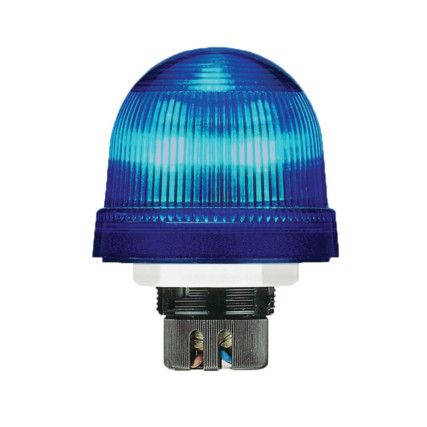 Light Element, Signal Beacon, Flashing, With Integrated Xenon Tube, Blue