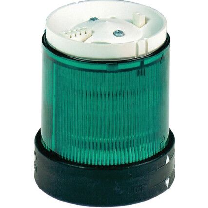 Signal Light, Continuous Lens, 250V 10W, With BA15d, Green