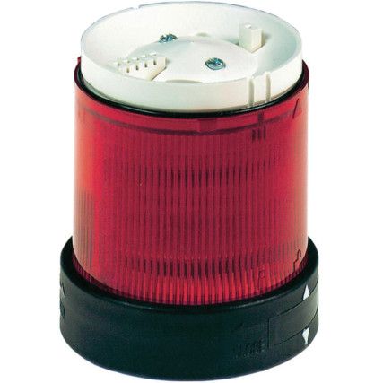 Signal Light, Continuous Lens, 250V 10W, With BA15d, Red