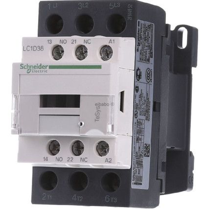 Electrical Contactor, TeSys D, 38A 240V 50/60HZ