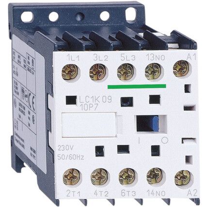 Electrical Contactor, TeSys K, 3NO 6A AC, 3-Poles
