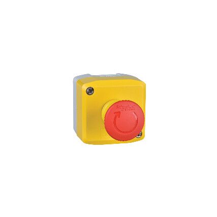 Push Button, Emergency Stop Control Station, 1 NC 10V