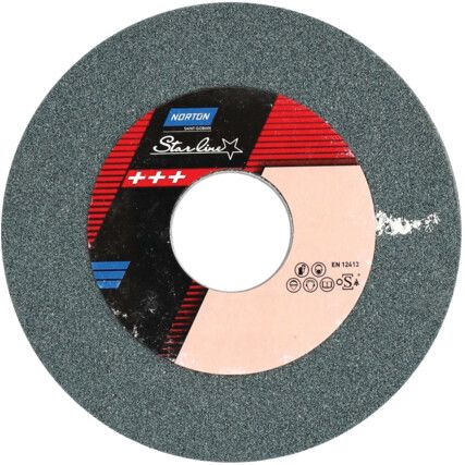 Bench Grinding Wheel, Starline, 180 x 20 x 31.75mm, C60, Silicon Carbide