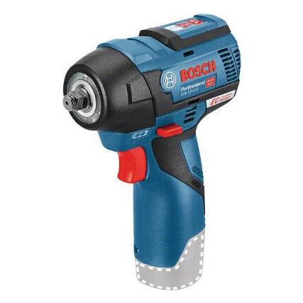 GDS 12V-115 Cordless Impact Wrench, 3/8in. Drive, 12V, Brushless, 115Nm Max. Torque, Body Only